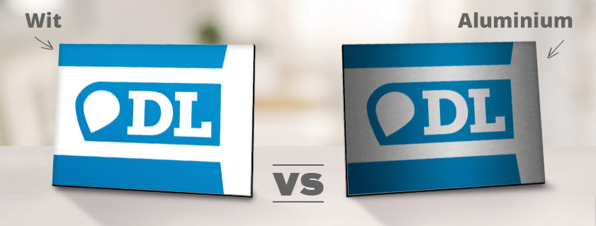 dibond wit vs dibond aluminium
