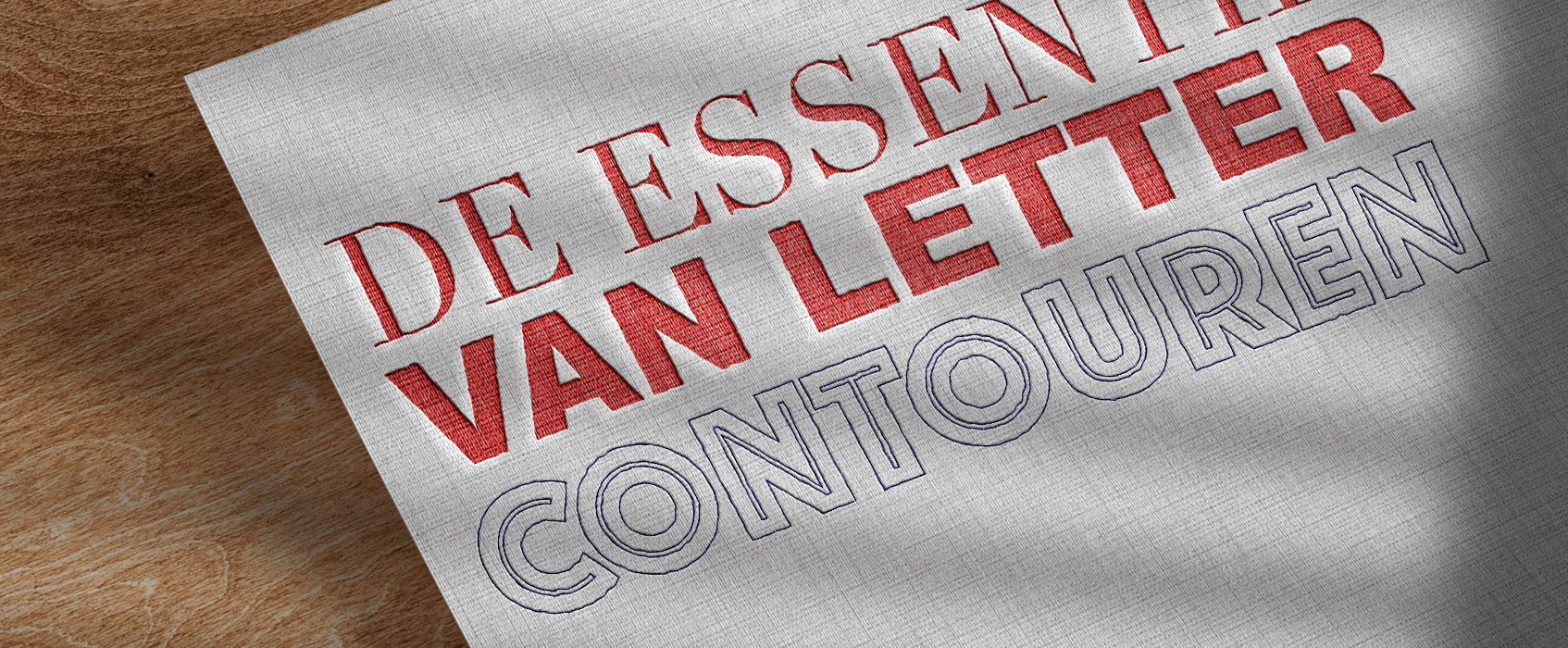 lettercontouren