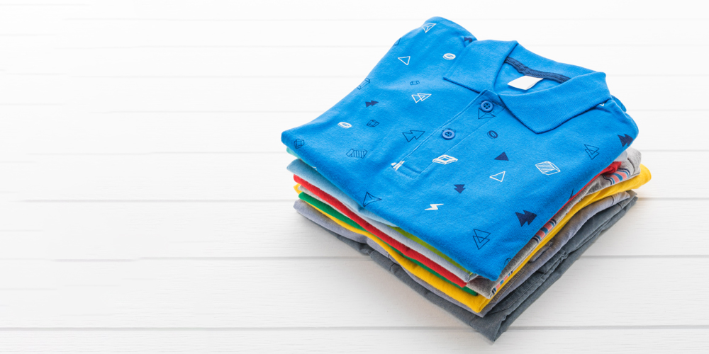 Bedrukte kleding was je zo