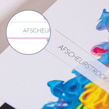 opties afscheurstrook