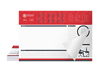 bureau onderleggers drukken en bestellen