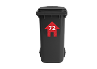 container stickers - kliko stickers - eigen ontwerp