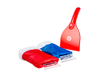ijskrabbers bedrukken met logo