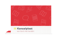 kanaalplaat bedrukken en bestellen