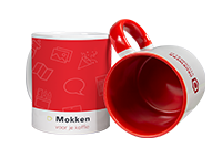 tekst of foto op mok laten bedrukken? ook magisch