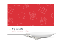 placemats bedrukken? altijd gratis verzending